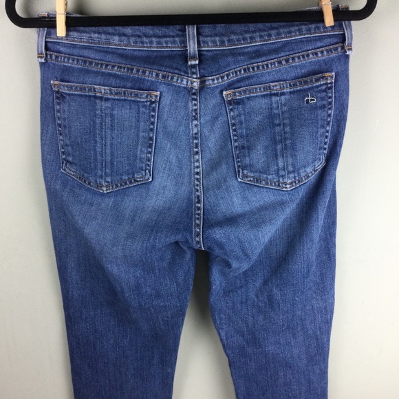 Rag & Bone Dash Chamberlain Wash Slouchy Fit Skinny Jeans Size 26 - Picture 7 of 12